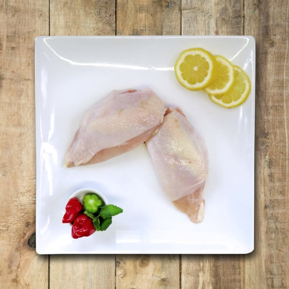 Chicken Breast (Bone In Skin On) Free Range Chicken from Nutrafarms Chicken Breast (Bone In Skin On) Free Range Chicken from Nutrafarms