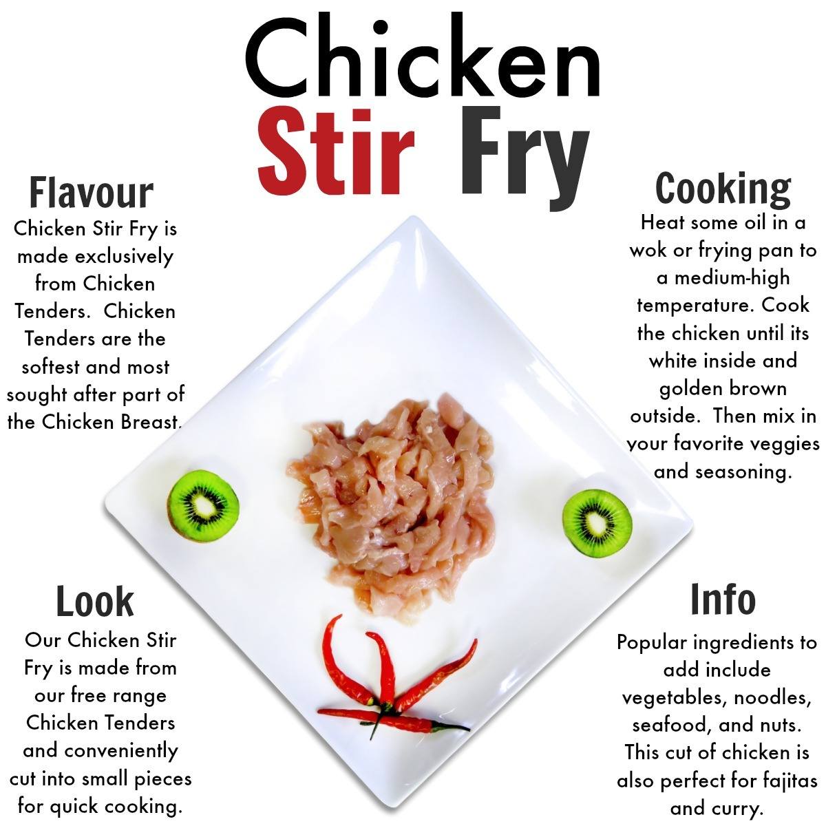 Stir Fry Chicken - Nutrafarms