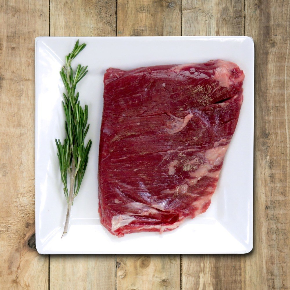 Affordable grass-fed beef delivery near me, steaks, ground beef and more - Nutrafams - Flank Steak 1