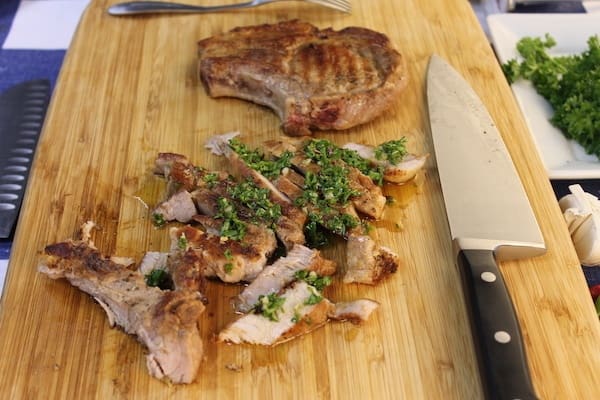 Recipes - 30 minute meals and organic recipes from Nutrafarms - ChefDs Pork Chops With Chimichurri Recipes - 30 minute meals and organic recipes from Nutrafarms - ChefDs Pork Chops With Chimichurri