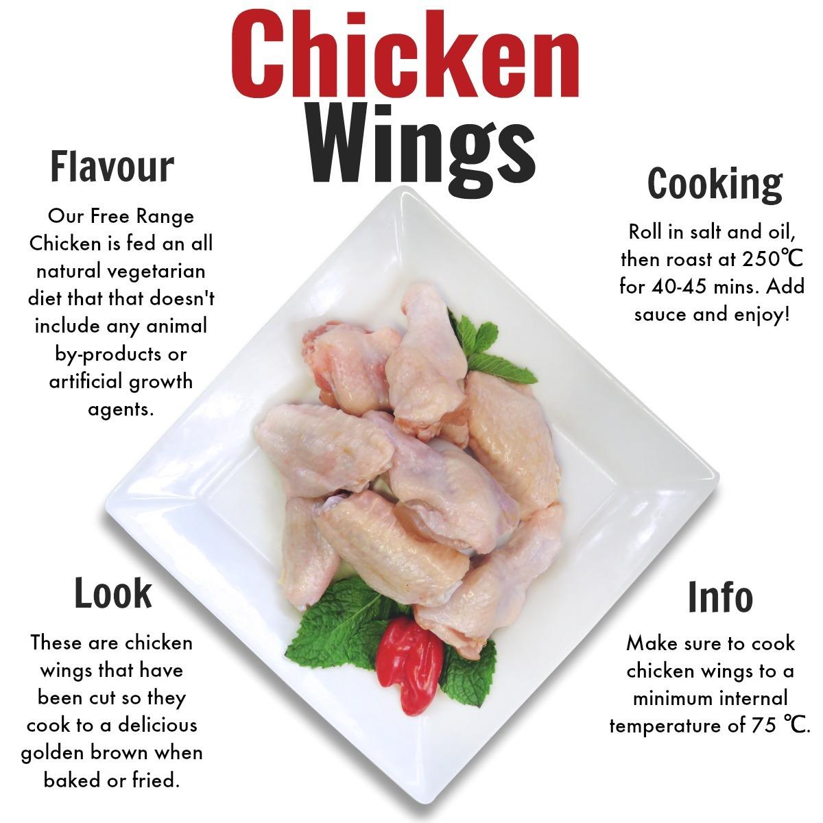 Affordable Chicken delivery near me breast thigh drumstick wings whole chicken - Nutrafarms - Chicken Wings