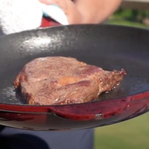 Recipes - 30 minute meals and organic recipes from Nutrafarms - ChefD’s Wood-fired Ribeye 5