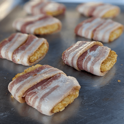 Bacon Wrapped Hashbrown - Nutrafarms - Image 1